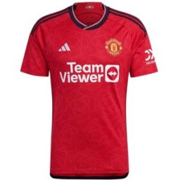 Adidas Manchester United Home Shirt 2023 2024 Adults Équipe Rouge 2XL Male