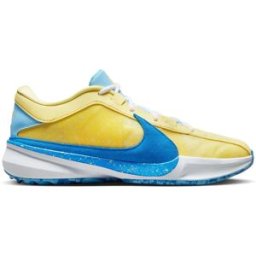 Nike Zoom Freak 5 Basketball Shoes Jaune/Bleu 7 (41) Male