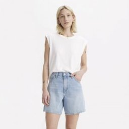 Levis Levis Boxy Tank White + Slub Blanc 12 (M) Female