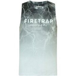 Firetrap Sub Vest Mens Éclair sombre 2XL Male