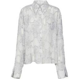 Vero Moda Textured Shirt Mélange Gris 10 (M) Female