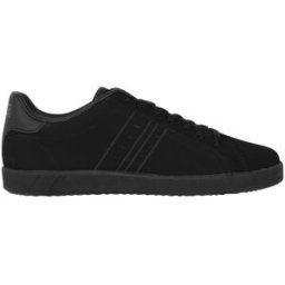 Lonsdale Oval Trainers Mens Noir/Noir 7 (41) Male