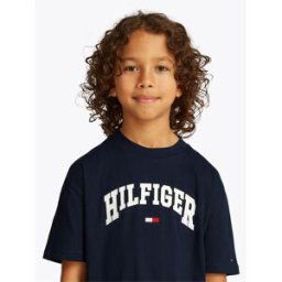 Tommy Hilfiger Hilfiger Varsity Tee Ss Marine de Nuit C1G 8Y Male