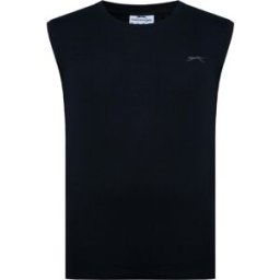 Slazenger Mens Vest Noir XS Male