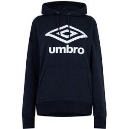 Umbro Diamond Logo Hoodie Womens Marine 18 (2XL) Female