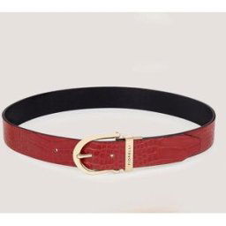 Fiorelli 38Mm Belt Rouge Profond L Female