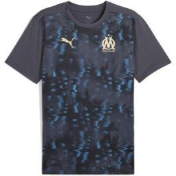 Puma Olympique De Marseille Pre Match Shirt Adults Gris/Or XL Male