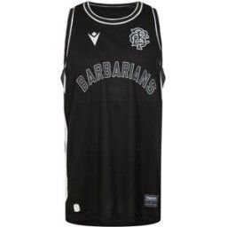 Macron Babarians Training Vest 2024 2025 Adults Noir/Blanc Petit Male