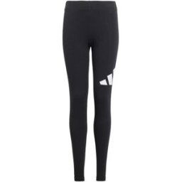 Adidas Essentials Big Logo Cotton Leggings Noir/Blanc 4-5 ans Female