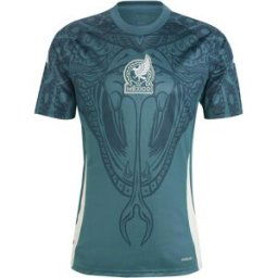 Adidas Mexico Pre Match Shirt 2024 Adults Vert S Male