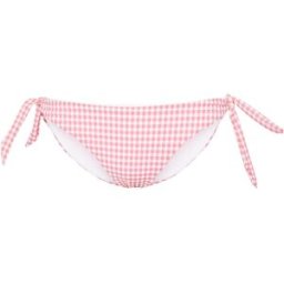 Pieces Check Bikini Bottoms Morning Glory 12 (M) Female