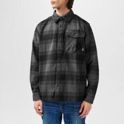 Firetrap Check Shirt Mens Vérification noire XL Male