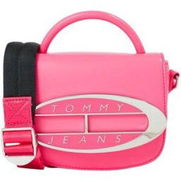 Tommy Jeans Logo Plaque Crossover Bag Alerte rose Taille unique Female