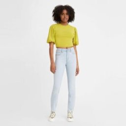 Levis 724 High Rise Straight Jeans Analyse de la tablette 27 L30 Female