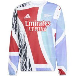 Adidas Arsenal Pre Match Drill Top 2024 2025 Adults Meilleur Écarlate 2XL Male