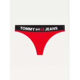 Tommy Hilfiger Thong Rouge primaire XLG 14 (L) Female