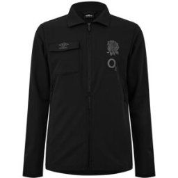 Umbro England Presentation Jacket 2024 Adults Noir Petit Male