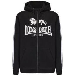 Lonsdale Zip Hoodie Mens Noir M Male
