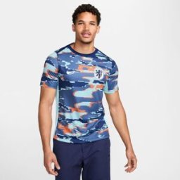 Nike Netherlands Academy Pro Pre Match Shirt 2024 Adults Bleu 2XL Male