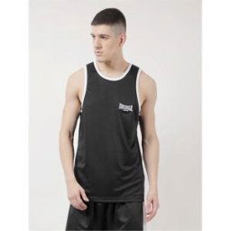 Lonsdale Boxing Vest Noir/Blanc 2XL Male
