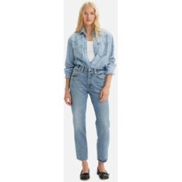 Levis 501 Cropped Jeans Pas de précipitation 29 L30 Female