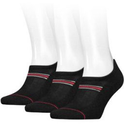 Tommy Hilfiger 3 Pack Sports Socks Mens Noir Taille homme 6-8 Male