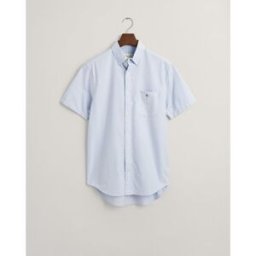 Gant Regular Fit Classic Oxford Short Sleeve Shirt Bleu clair 2XL Male
