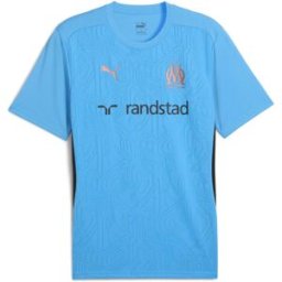 Puma Olympique De Marseille Training Shirt 2024 2025 Adults Bleu/Cuivre S Male