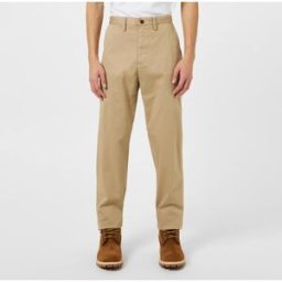 Gant Slim Fit Twill Chinos Kaki foncé 34W R Male