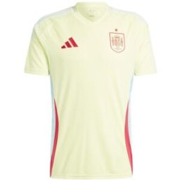 Adidas Spain Away Shirt 2024 Adults Pulse Jaune L Male