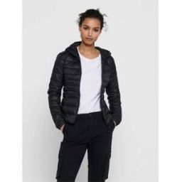 Only Tahoe Hooded Jacket Noir L Female