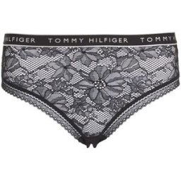 Tommy Hilfiger High Waist Bikini (Ext Sizes) Noir 14 (L) Female