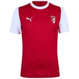 Puma S.c. Braga Home Shirt 2024 2025 Adults Rouge L Male