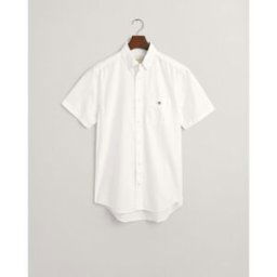 Gant Regular Fit Classic Oxford Short Sleeve Shirt Blanc M Male