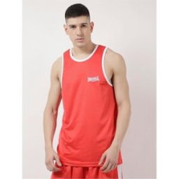 Lonsdale Boxing Vest Rouge/Blanc M Male