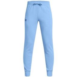 Under Armour Logo Fleece Jogging Pants Junior Boys Bleu Horizon 11-12 (L) Male