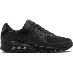 Nike Air Max 90 Womens Trainers Triple Noir 6.5 (40.5) Female