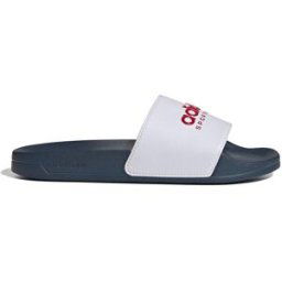 Adidas Adilette Shower Slides Adults Blanc/Rouge/Marine 9 (43) Unisex