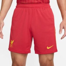 Nike Liverpool Home Shorts 2024 2025 Adults Rouge S Male