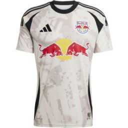 Adidas New York Red Bulls Away Shirt 2025 2026 Adults Halo Ivory S Male
