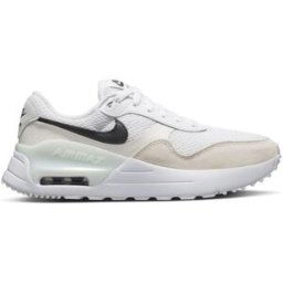 Nike Air Max Systm Womens Trainers Blanc/Noir 5 (38.5) Female