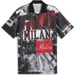 Puma Ac Milan Ftblnrgy Retro Shirt 2024 2025 Adults Rouge XL Male