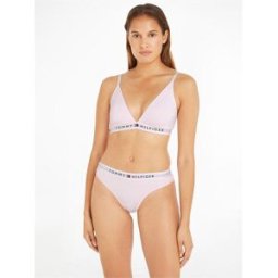 Tommy Hilfiger Logo Triangle Bra Rose clair 14 (L) Female