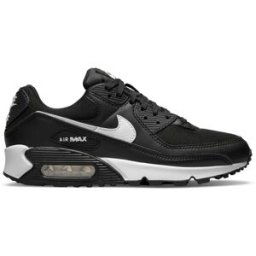 Nike Air Max 90 Womens Trainers Noir/Blanc 5 (38.5) Female