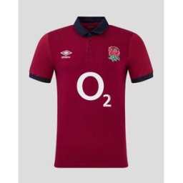 Umbro England Rugby Alternate Classic Shirt 2024 Adults Rouge Moyen Male