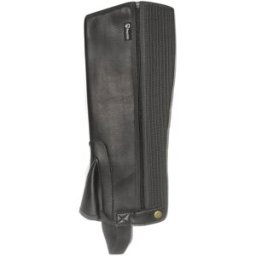 Requisite Ladies Synthetic Half Chaps Noir (S) Female
