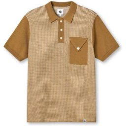 Pretty Green Roxy Knit Polo Marron X Large Male