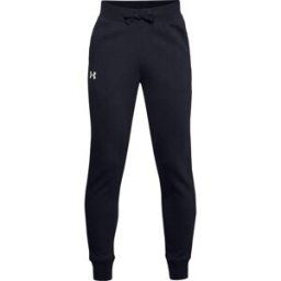 Under Armour Logo Fleece Jogging Pants Junior Boys Noir 9-10 ans (M) Male