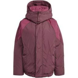 Adidas Originals Logo Down Jacket Womens Bourgogne 6 (XXS) Female