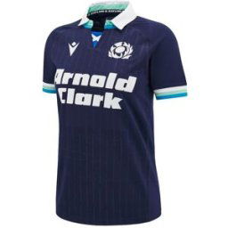 Macron Scotland Rugby Home Shirt 2024 Womens Bleu 20 (3XL) Female